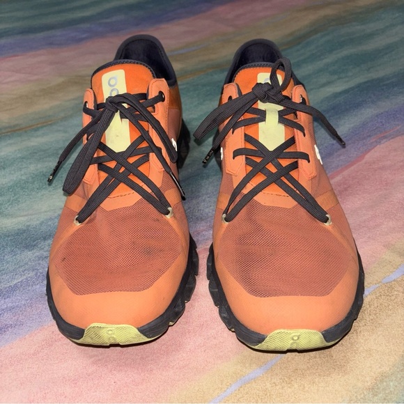 On Runny Cloud X 3 AD Sneakers men size 11.5 orange shadow - Picture 3 of 11